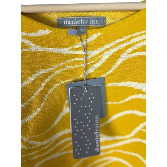 Daniel Rainn Myah Boatneck Sweater with Dolman Sleeves Size Large Cotton Wms - Picture 3 of 7